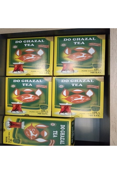 Do Ghazal Tea 800 gr x 5 Paket