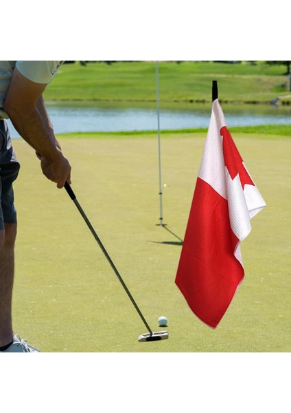 Golf Takımı İçin Golf Poşeti İçin Klip Mikrofiber Örgü Desen 36IN x 42IN Kanada Bayrağı (Yurt Dışından) fırsatları
