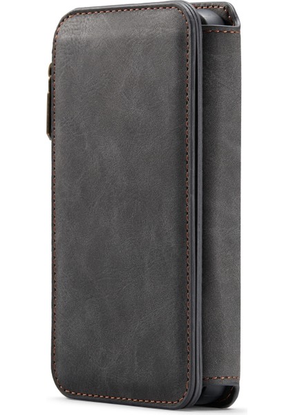 Caseme 007 iPhone 13 Siyah Için Söndürülebilir Deri Kılıf (Yurt Dışından) modelleri