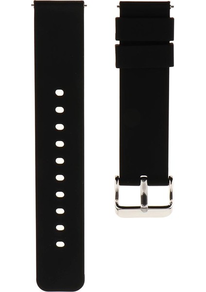 20MM Yedek Katlı Kauçuk Silikon Izle Kayış Band Su Geçirmez Spor Ordu Siyah (Yurt Dışından) fiyatları