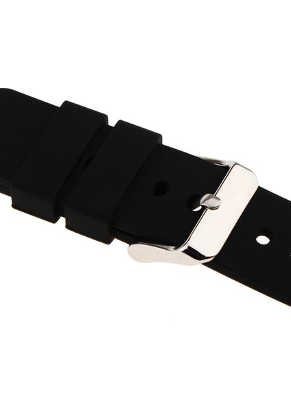 20MM Yedek Katlı Kauçuk Silikon Izle Kayış Band Su Geçirmez Spor Ordu Siyah (Yurt Dışından) indirimleri