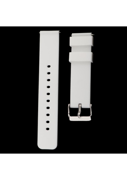 20MM Silikon Su Geçirmez Spor Saati Kayış Dağıtım Toka Beyaz (Yurt Dışından) indirimleri