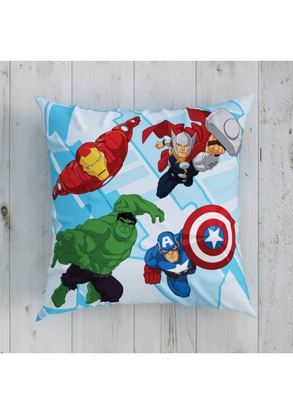 Disney Avengers Pamuk Lisanslı Kırlent