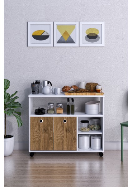 Taşınabilir Çok Amaçlı 2 Kapaklı Katlı Mutfak Ve Salon Masası Mdf fiyatları