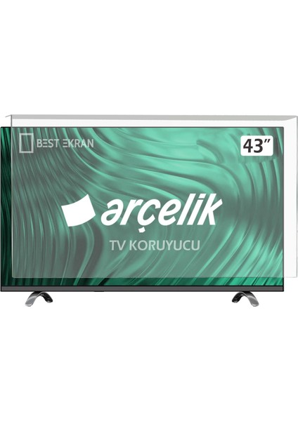 Arçelik A43L 5740 4b Tv Ekran Koruyucu - Arçelik 43" Inç Tv Ekran Koruyucu Paneli