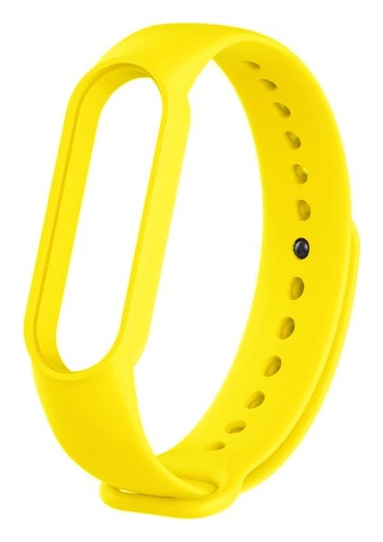 Amazfit Band 5-6 Için Silikon Kordon Sarı