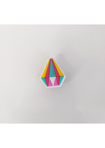 1 Adet Silikon Elmas Tekli Terlik Süsü Aksesuar