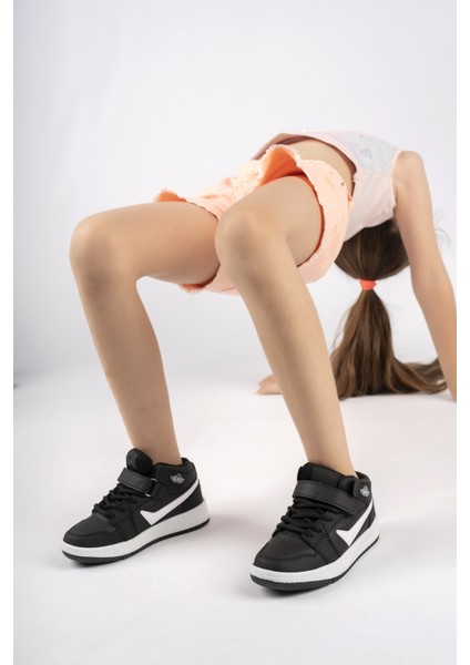 Erkek Çocuk Mevsimlik Spor Ayakkabı Suni Deri Kaymaz Taban Boğazlı Cırt Cırtlı ve Bağcıklı modelleri