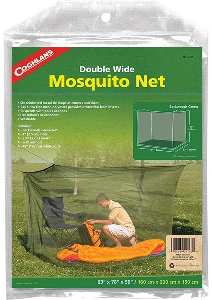 Double Mosquito Net 9765 Kamp Cibinliği