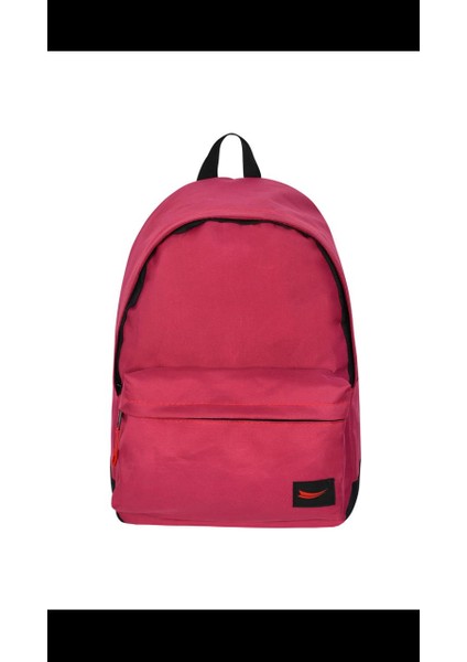 Cryfox Spor Unisex Sırt Çantası Su Geçirmez Kumaş Kırmızı
