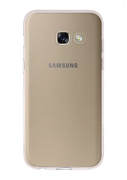 Samsung Galaxy A3 (2017) Kapak 1mm Şeffaf Silikon Kılıf