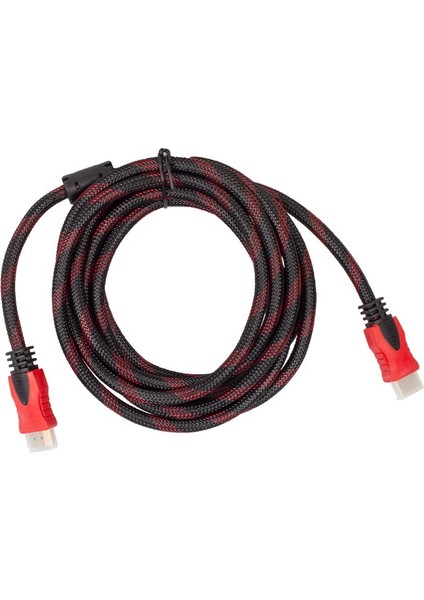 HDMI Kablo 3 Metre 1.4 V Örgülü Kutulu