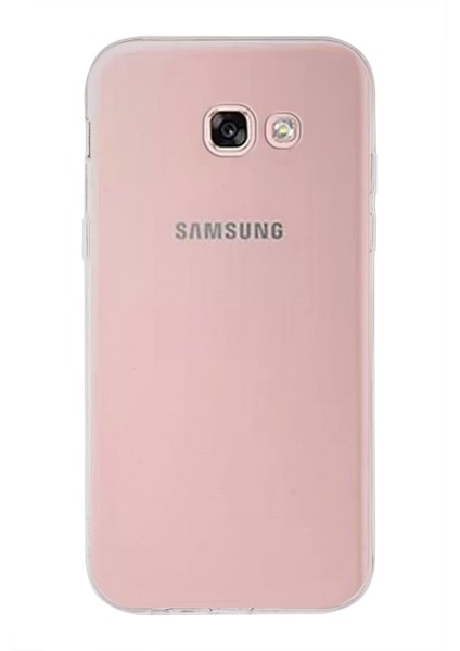 Samsung Galaxy A5 (2017) Kapak 1mm Şeffaf Silikon Kılıf