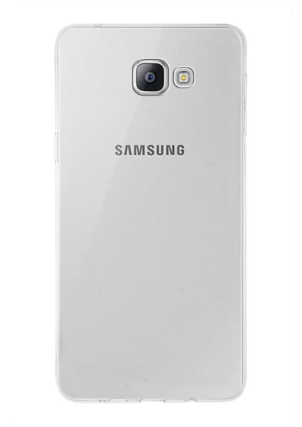 Samsung Galaxy A9 Pro Kapak 1mm Şeffaf Silikon Kılıf