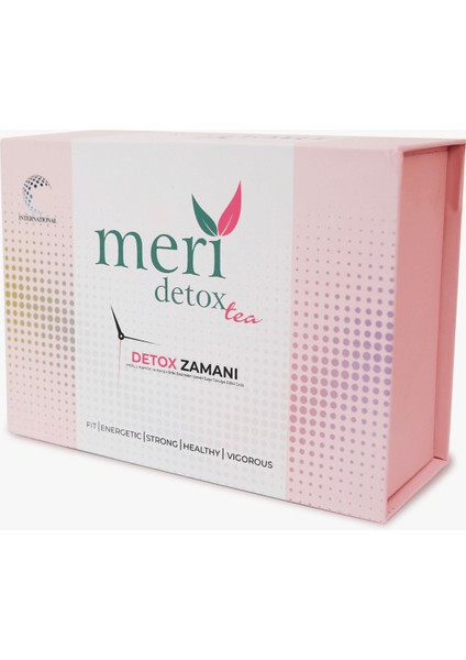 Orjinal Meri Detox® Tea | Doğal Detoks Çayı | Aylık Kullanım | 60 Poşet Çay
