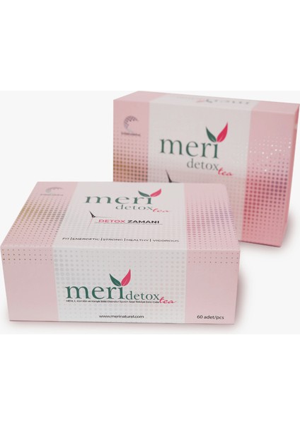 Orjinal Meri Detox® Tea | Doğal Detoks Çayı | Aylık Kullanım | 60 Poşet Çay modelleri