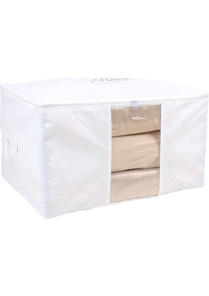 Orta Boy Pencereli Baskı Detaylı Hurç 64 x 41 x 35 cm