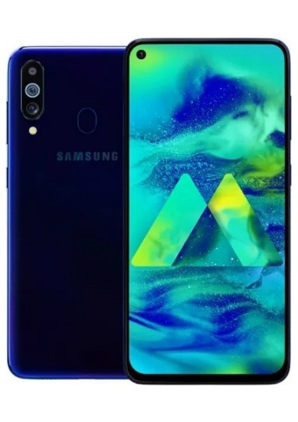 Samsung M40 Ekran Koruyucu 21D Tam Kaplayan Kavisli