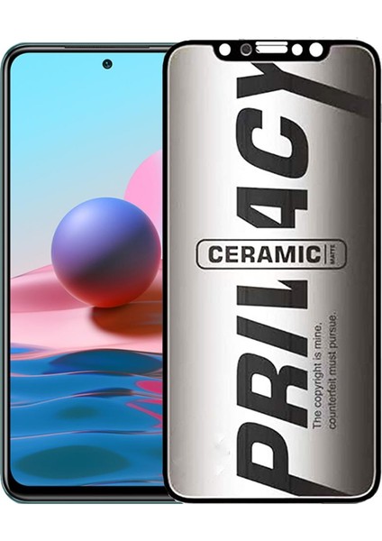 Xiaomi Redmi Note 10 Hayalet Ekran Koruyucu Mat Seramik Hayalet