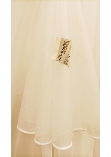 Bambu Beyaz 1/3 Sık Pileli Tül Perde Apm fiyatları