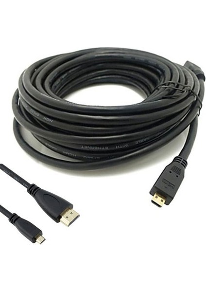 Mikro Hdmı Kablo Micro Hdmı To Hdmı Kablo 5m