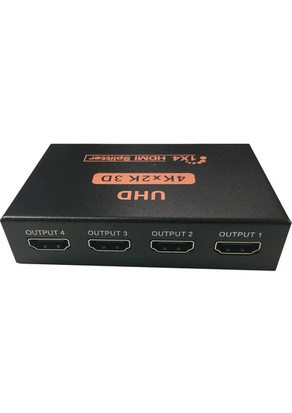 hdmı splitter 1 giriş 4 çıkış 2K 4K UHD 3D hdmı splitter