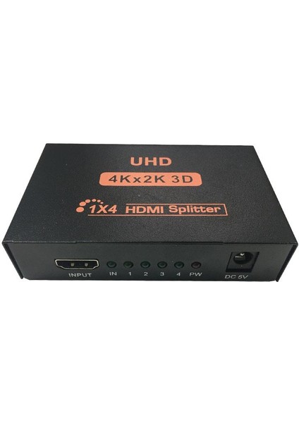 hdmı splitter 1 giriş 4 çıkış 2K 4K UHD 3D hdmı splitter