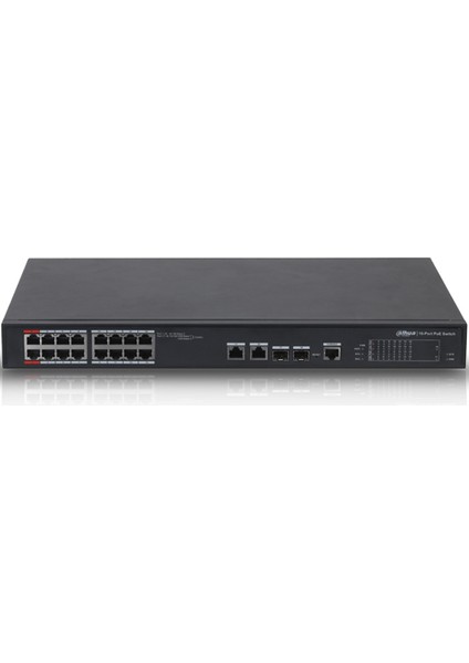 (PFS4218-16ET-240-V3) 16 Port Poe (16FE Poe + 2ge Kombo + 2ge Sfp Kombo Toplam 240W Poe) Swıtch