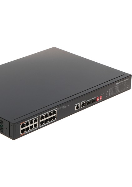 (PFS3218-16ET-135) 16 Port 10/100/1000 Poe 2xsfp Combo Swıtch -135W