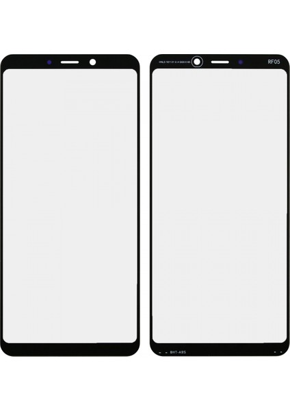 Teknonet Samsung Galaxy A9 2018 Uyumlu Dokunmatik Lens + Oca (Siyah) VR-12505