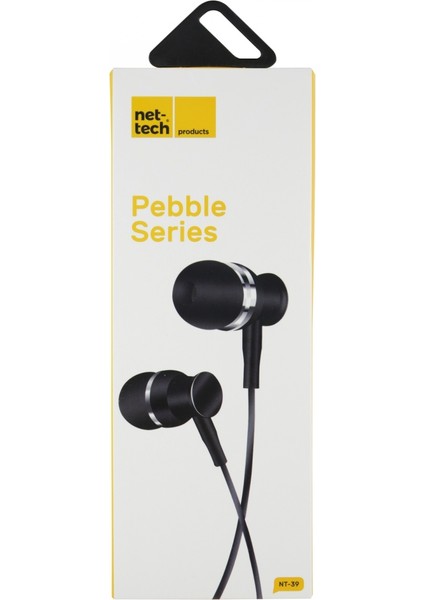 NT-39 Stereo 3.5 mm Kablolu Kulakiçi Kulaklık Siyah