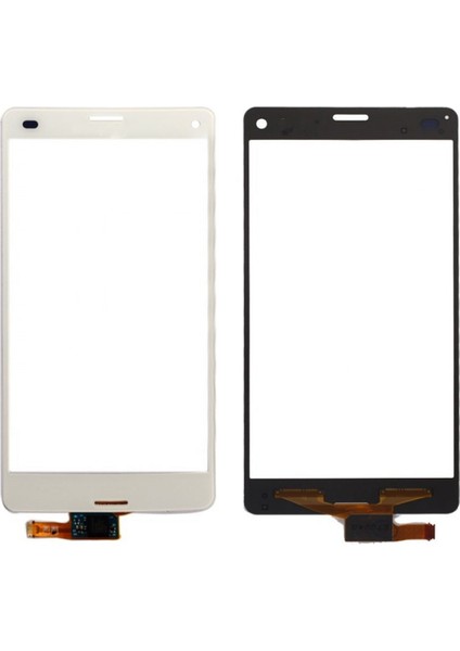 Sony Xperia Z3 Mini Uyumlu Dokunmatik Lens + Filmli