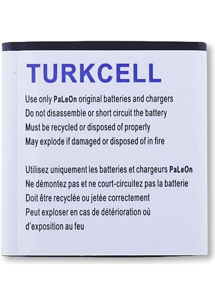 Turkcell T21 Uyumlu NT-52018 AA Kalite 1100 mAh Batarya