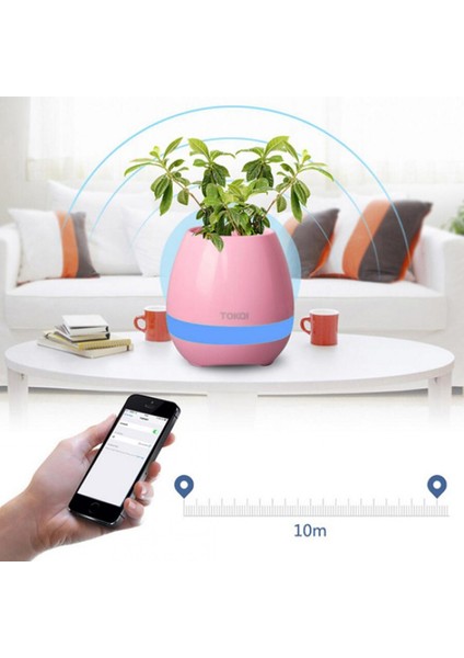 Dekoratif Saksı Mono Bluetooth Speaker