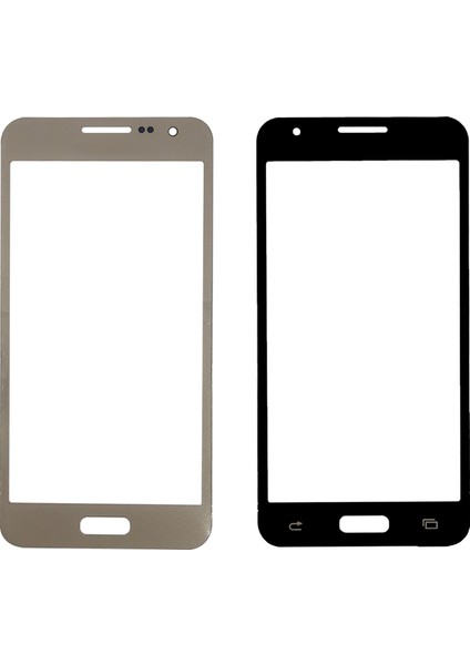 Samsung Galaxy A300 A3 2015 Uyumlu Dokunmatik Lens (Gold) VR-3071