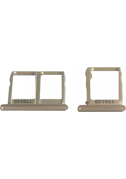 Samsung Galaxy C9 Pro Uyumlu Mmc Sim Kart Metali Siyah
