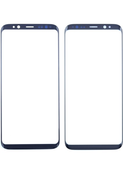 Samsung Galaxy G950 S8 Uyumlu Dokunmatik Lens (Siyah) VR-5166