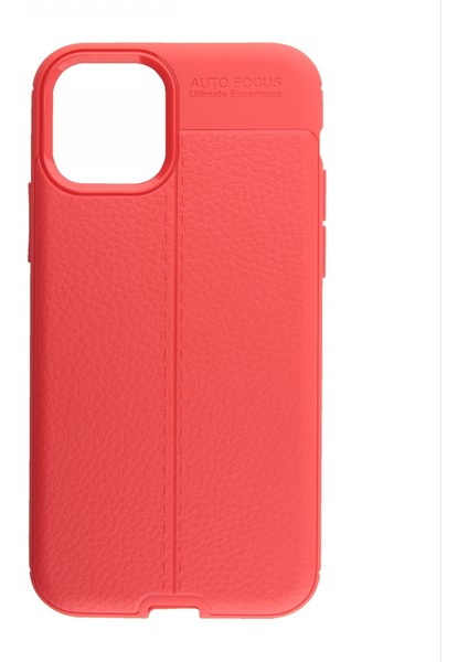 BRL Apple iPhone 11 Pro Niss Silikon Kapak Kırmızı