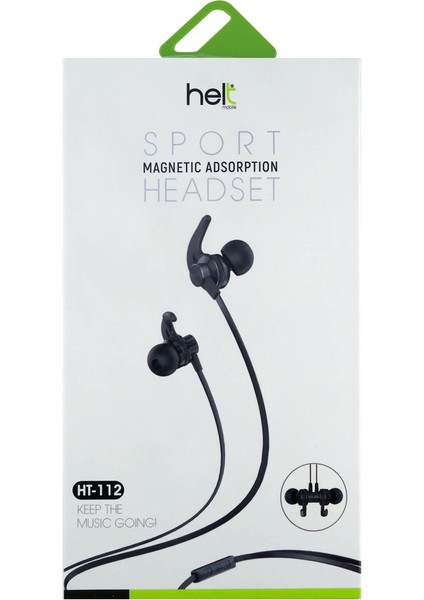 HT.112 Stereo Kulak İçi Headset Kulaklık 3.5 Mm 100 Cm