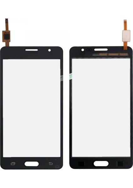 Teknonet Samsung Galaxy G550 On5 Uyumlu Dokunmatik Lens + Filmli (Siyah) VR-12005