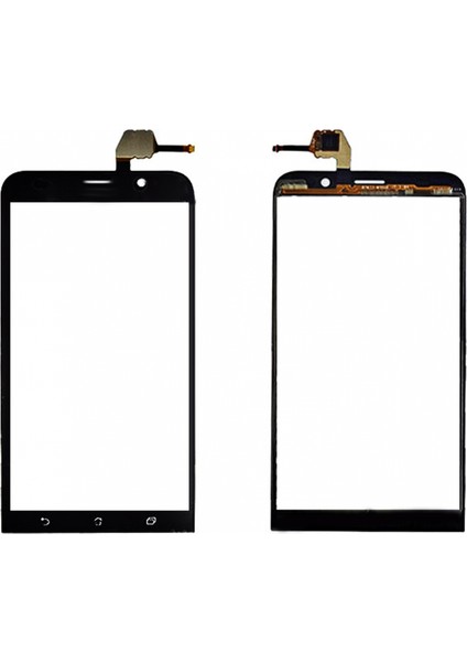 Asus Zenfone 2 Deluxe Ze551Ml Uyumlu Dokunmatik Lens + Filmli (Siyah) VR-5200