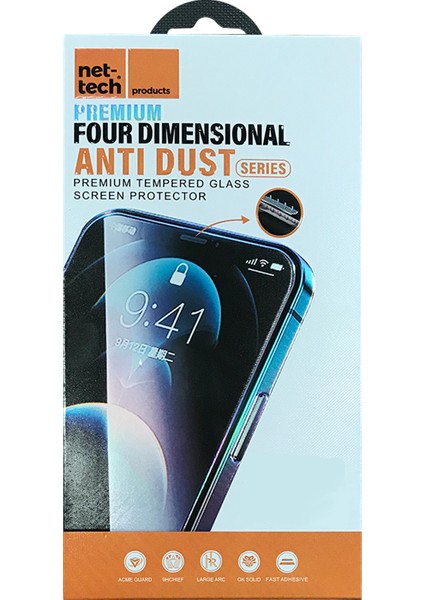 Apple iPhone 12 Pro Max Uyumlu Rockymile 5d Full Cam Koruyucu