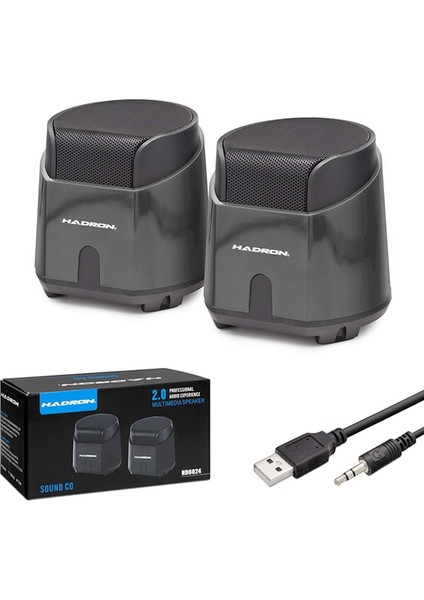 HD6024 Micro USB 1+1 30 W Hoparlör Speaker