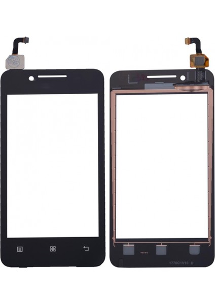 Lenovo A319 Uyumlu Dokunmatik Lens + Filmli (Siyah) VR-8077