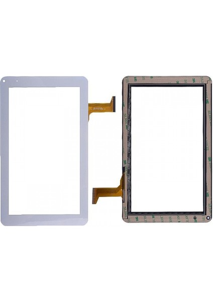 Universal 9 Inch Uyumlu Dokunmatik Lens + Filmli (Beyaz) VR-9411