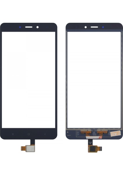 Xiaomi Redmi Note 4 Uyumlu Dokunmatik Lens + Filmli