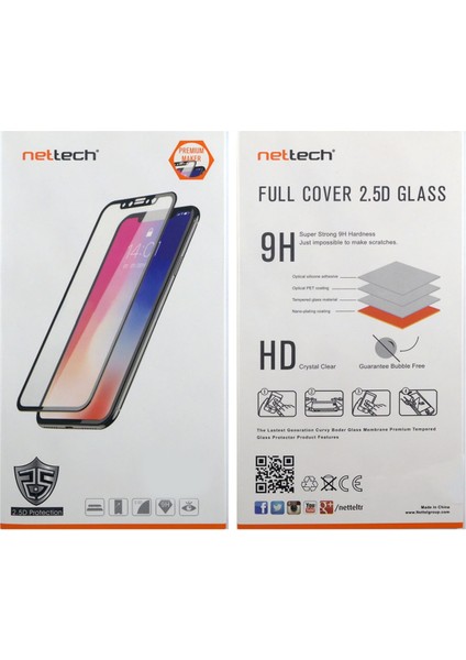 Samsung Galaxy G955 S8 Plus Uyumlu Full Cam Koruyucu Siyah