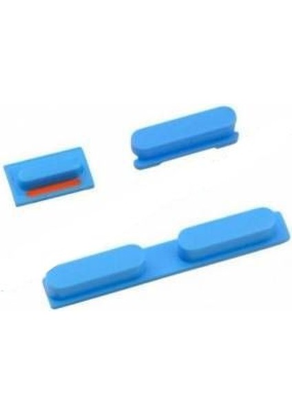 Apple iPhone 5c Uyumlu Yan Ses Plastiği Tuş Takımı