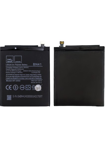 Xiaomi Redmi Note 4 Uyumlu 4000 Mah Batarya