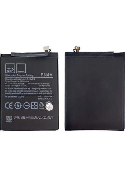 Xiaomi Redmi Note 7 Uyumlu 4000 Mah Batarya